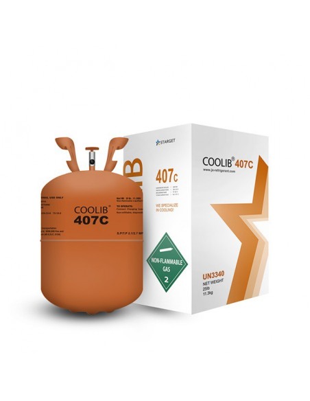 گاز مبرد R407C کولیب (COOLIB)