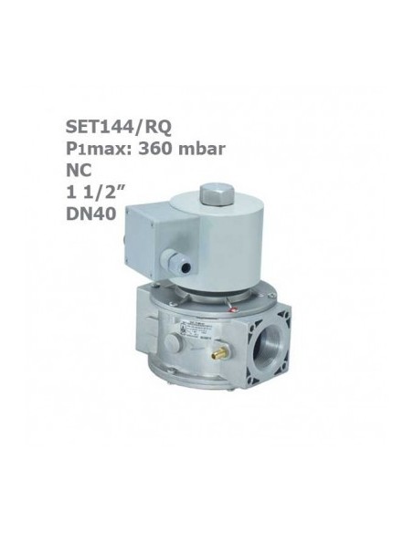 شیر برقی گاز تکضرب ستاک دنده ای"1/2 1 مدل SET144/RQ