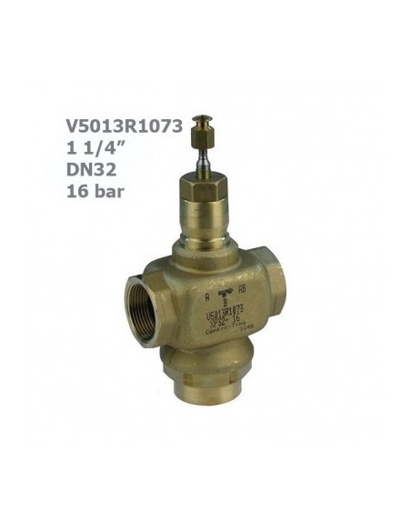 شیر موتوری هانیول سه راهه برنجی "1/4 1