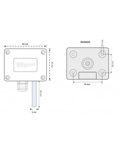 سنسور دمای محیطی رایان مدل... 2