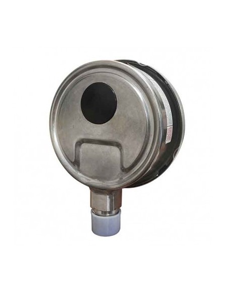 مانومتر سنگان صنعت استیل افقی/عمودی/عمودی فلنج دار صفحه 10 سانت مدل PG18