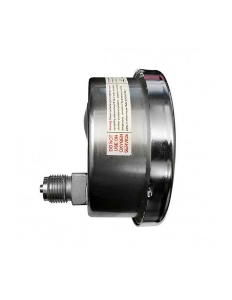 مانومتر سنگان صنعت استیل افقی/عمودی/عمودی فلنج دار صفحه 10 سانت مدل PG18