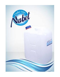 آب مقطر بیست لیتری(دو بار...