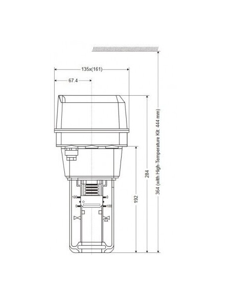 محرک الکتریکی هانیول تدریجی ML7425A6008