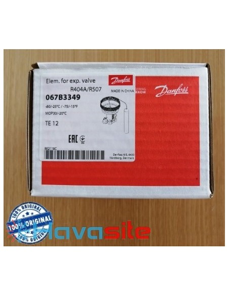 شیر انبساط دانفوس مدل TES12 با MOP -20C