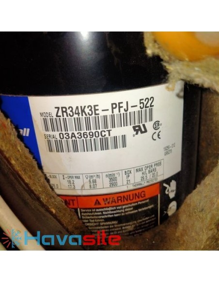 کمپرسور کوپلند ZR36 K3E-PFJ-522