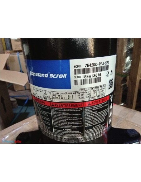 کمپرسور کوپلند ZR42 K3E-PFJ-522