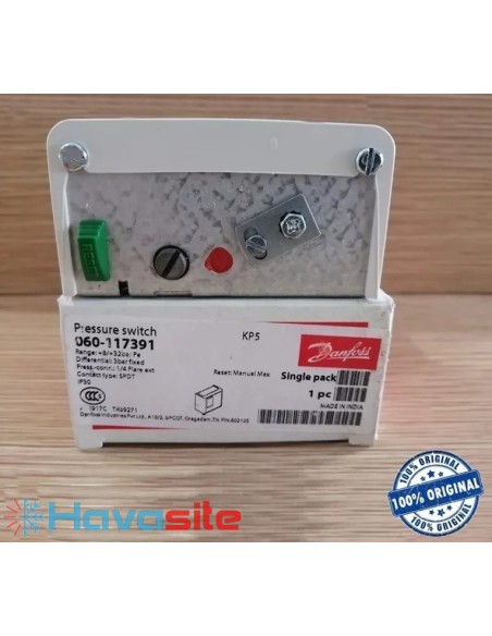 های پرشر دانفوس KP5 ریست دستی