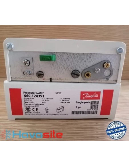 دوئل پرشر دانفوس KP15 ریست دستی