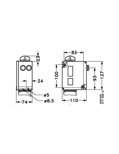 پرشر سوئیچ دانفوس 017-520366 RT116...