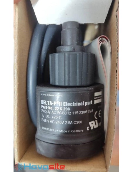 سنسور فشار روغن دلتا (Delta-P II differential oil pressure sensor)
