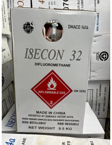 گاز مبرد R32، برند ایسکون 9.5 کیلوگرمی