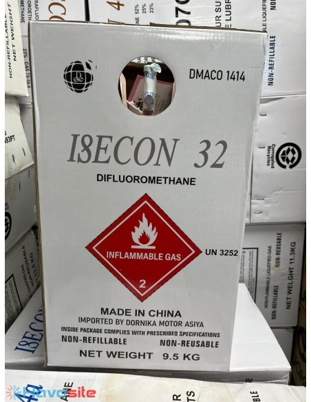 گاز مبرد R32، برند ایسکون 9.5 کیلوگرمی