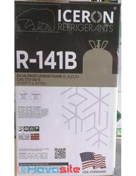 گاز مبرد R141-b  برند Iceron وزن 13.6 کیلوگرمی