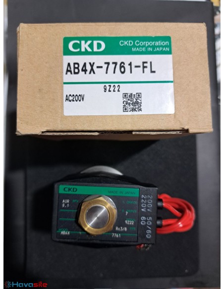 شیر برقی CKD ژاپن مدل AB4X