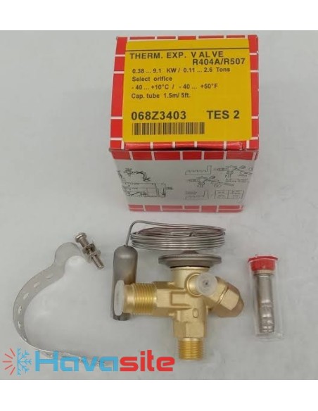 اکسپنشن ولو دانفوس Danfoss R404A/R507 TES2