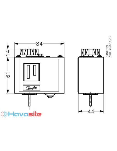 تنظیم‌کننده فشار دانفوس Danfoss KP 71
