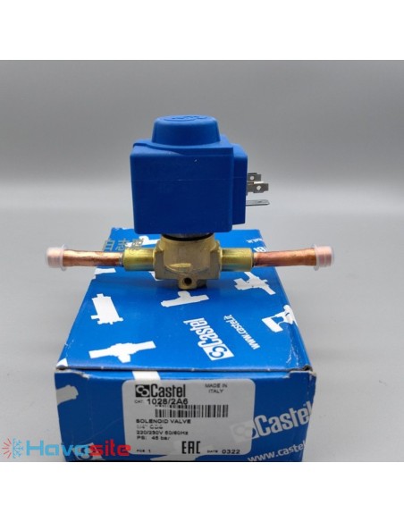 شیر برقی همراه بوبین کستل Castel 1028/2A6