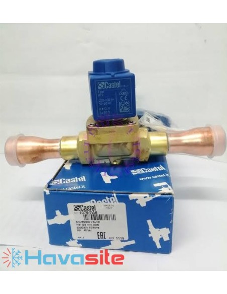 شیر برقی همراه بوبین کستل Castel 1079/7A6