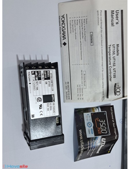 کنترلر دما Yokogawa مدل UT150-AN/AL/RET