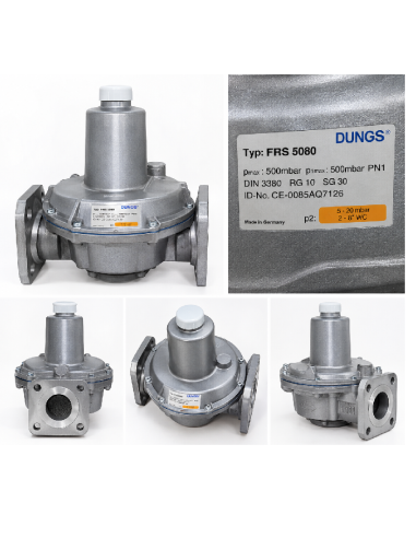رگلاتور گاز DUNGS مدل FRS 5080 سایز DN80