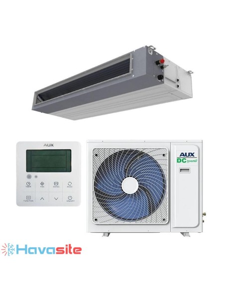 داکت اسپلیت اینورتر تک‌فاز سرد و گرم AUX تروپیکال مدل (T3)ALTMD-H36/VDR1MB-L