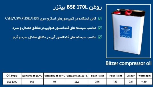 Compressor-oil-BITZER-BSE170L