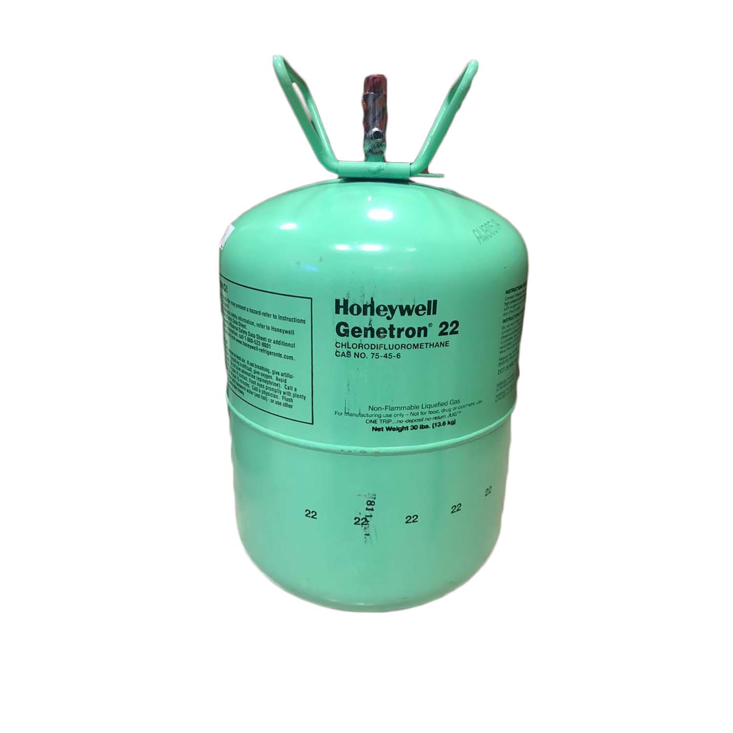 Refrigerant gas r22 honeywell